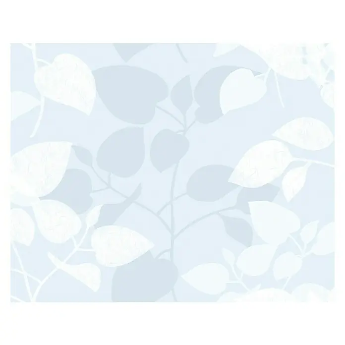 D-c-fix Static Premium Glasfolie - 150 x 67,5 cm, Amena, Weiß/Hellgrau, Statisch haftend - Draufsicht