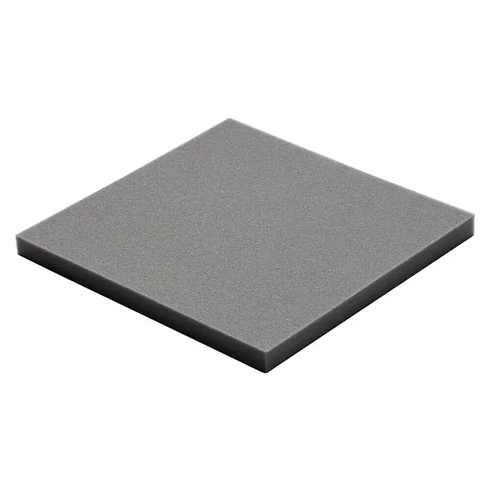 Schaumstoff Terrapur - 40 x 40 x 2 cm, PU-Schaum - Diagonale Ansicht