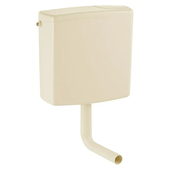 Geberit Spülkasten AP140 - Pergamon, Spülmenge: 3 - 6 l, 13,8 x 41 x 40,5 cm - Diagonale Ansicht