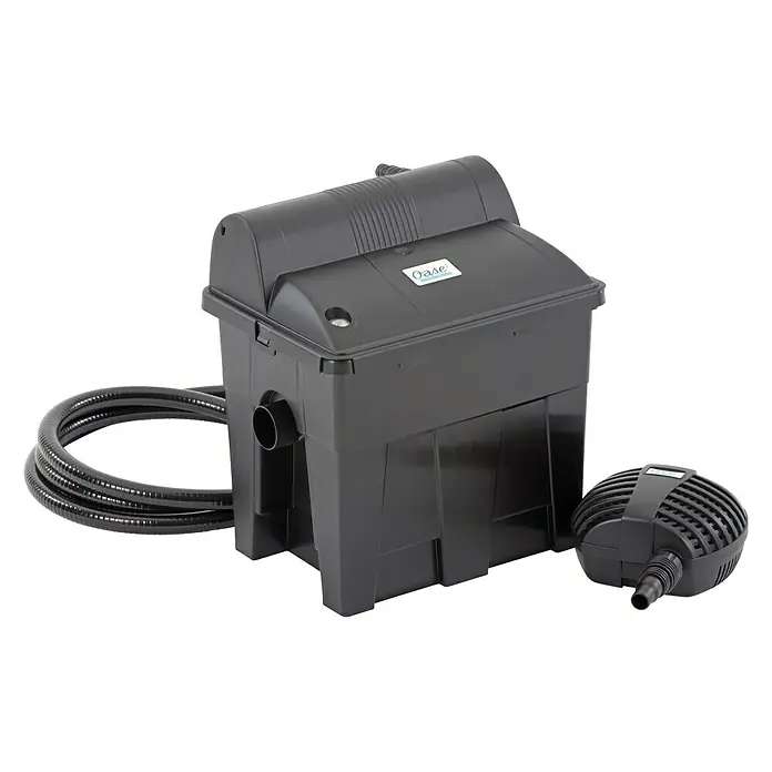 Oase Durchlauffilter-Set BioSmart Set 5000 - Filterleistung: 25 W, Teichgröße: 5 m³ - Diagonale Ansicht
