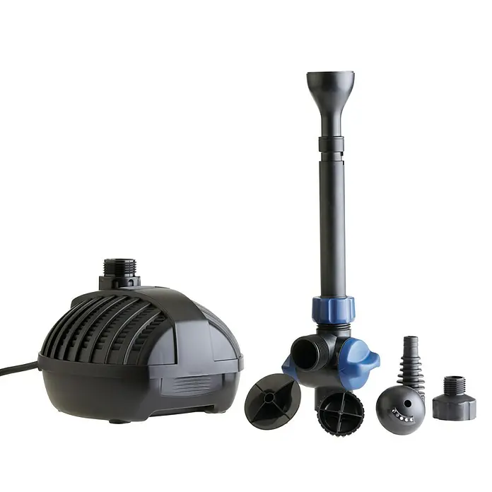 Oase Wasserspielpumpe Aquarius Fountain Set - Fördermenge pro Std.: 1.000 l - Diagonale Ansicht