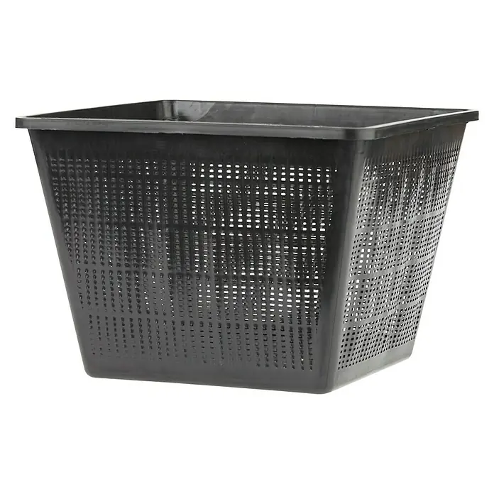 Oase Pflanzkorb - Viereckig, 28 cm, 14 l - Diagonale Ansicht