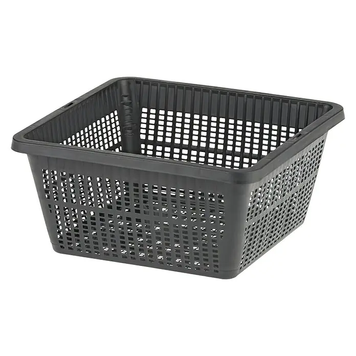 Oase Pflanzkorb - Viereckig, 19 cm, 3 l - Diagonale Ansicht