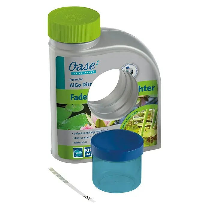 Oase AquaActiv Fadenalgenvernichter AlGo Direct - 500 ml - Diagonale Ansicht