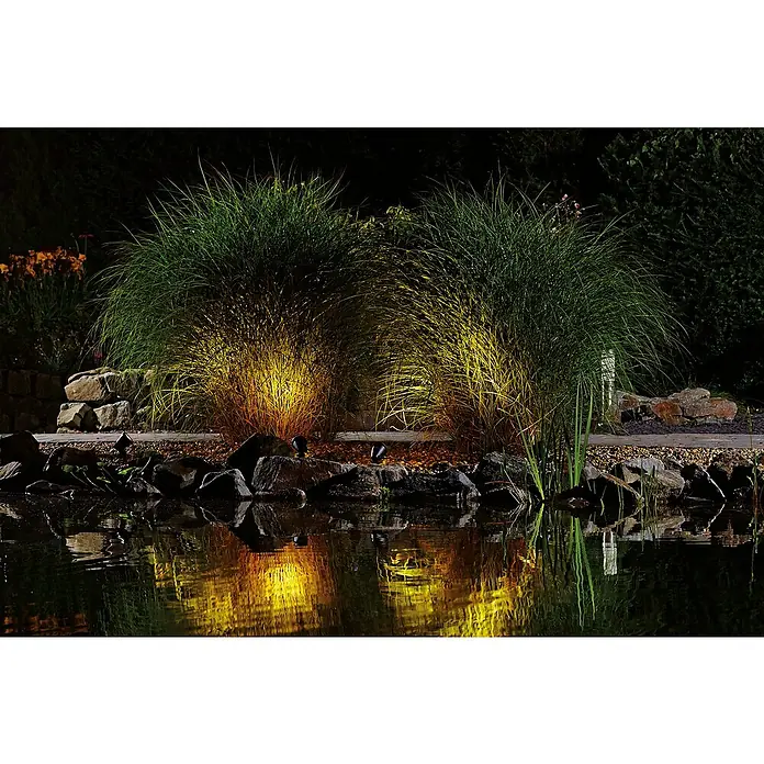 Oase LunAqua Unterwasserstrahler Classic LED - 1 Stk., 1,3 W, Mit Trafo - Stimmungsaufnahme