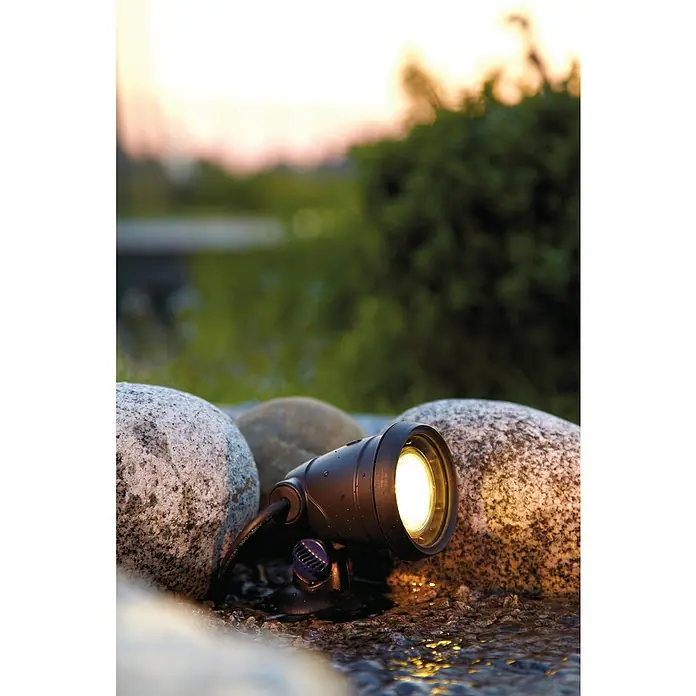 Oase LunAqua Unterwasserstrahler Classic LED Set 3 - 3 Stk., 5 W, Mit Trafo - Stimmungsaufnahme