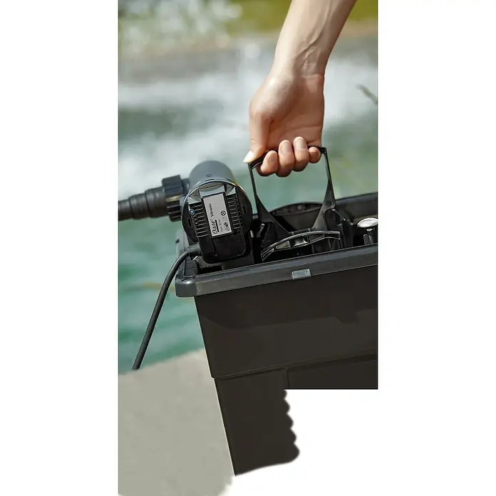 Oase Durchlauffilter-Set BioSmart Set 5000 - Filterleistung: 25 W, Teichgröße: 5 m³ - Anwendungsbeispiel