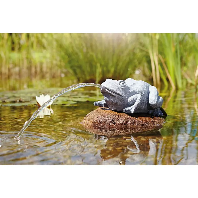 Oase Wasserspeier Frosch - Frosch, Größe Anschluss: 13 mm - Stimmungsaufnahme
