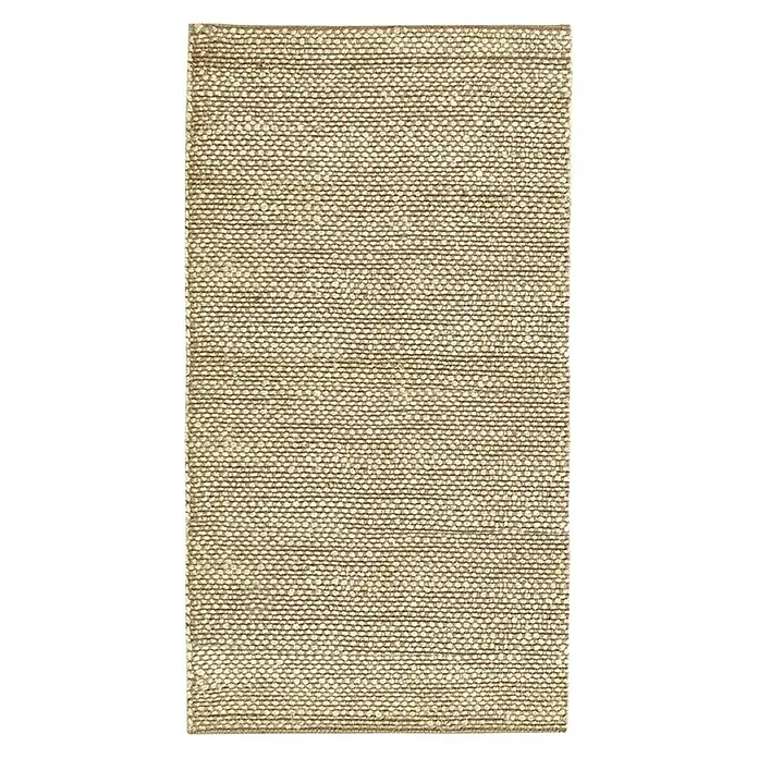 Alfombra Yute Málaga - Blanco, 150 x 80 cm - Vista descendente