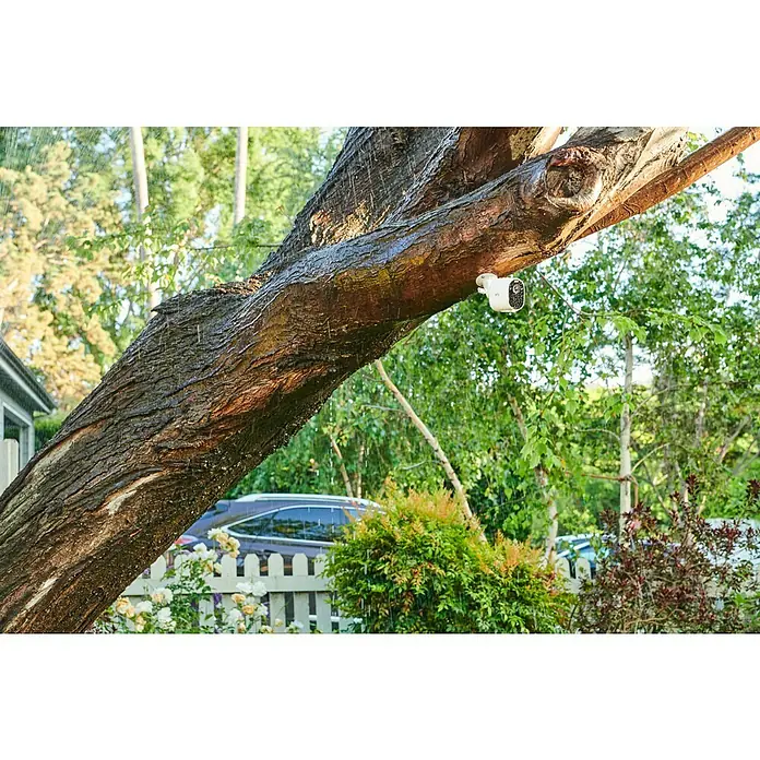 Arlo Überwachungskamera Essential - 1.080 Pixel (Full HD), Erfassungswinkel: 130 °, Weiß, 1 Stk. - Anwendungsbeispiel