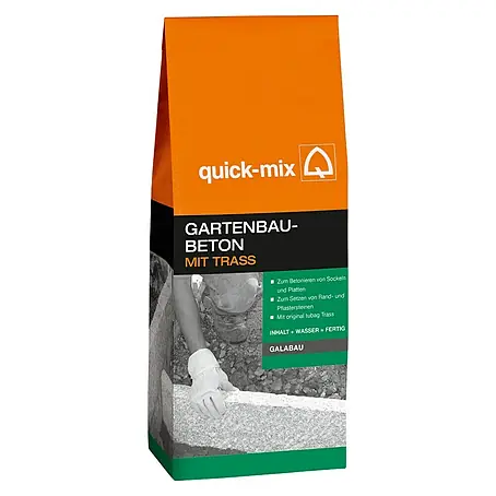 Quick-Mix  Gartenbaubeton mit Trass
