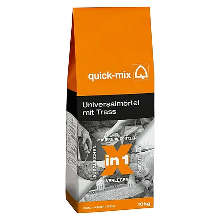 Quick-Mix  Universalmörtel Trass Uni-X in 1
