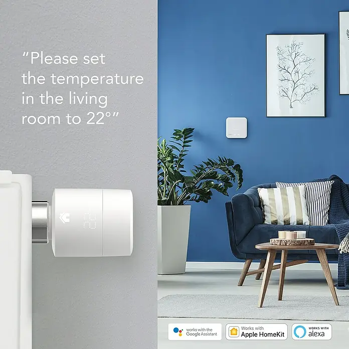 Tado Smartes Heizkörper-Thermostat [Universal] - M30 x 1,5 mm, Batteriebetrieben