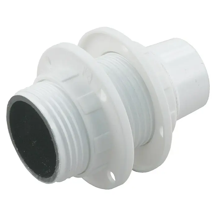 Lampfitting E14 wit - Wit - Diagonaal zicht