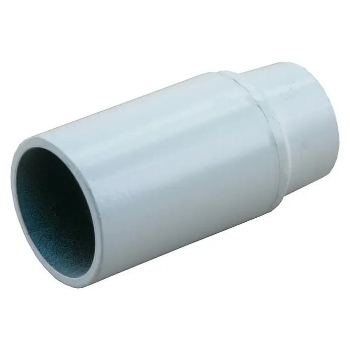 Lampfitting E14 glad wit - Wit - Diagonaal zicht