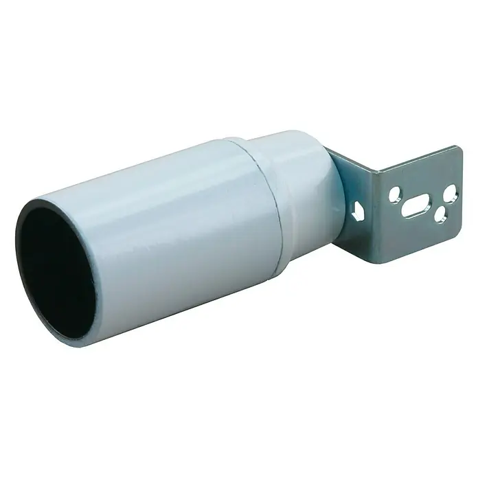 Haakse fitting Wit - Wit - Diagonaal zicht