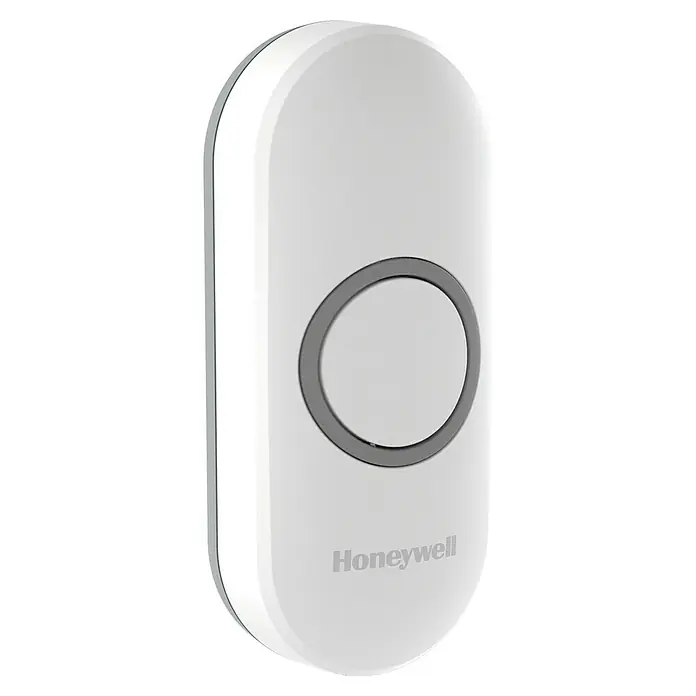 Honeywell Draadloze beldrukker DCP311 verticaal wit - Kunststof, Wit - Vooraanzicht