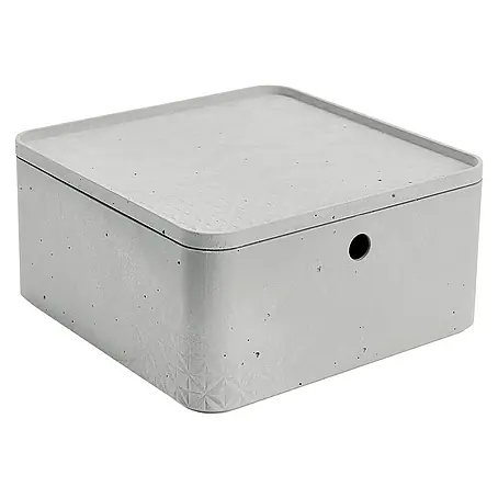 Curver  Caja con tapa Beton
