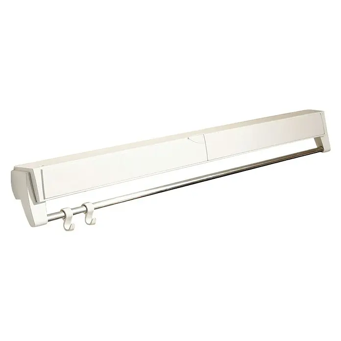 Artweger Wandwasrek ARTDRY 70 - Lengte waslijn: 4 m, Wit, Breedte: 75,5 cm - Diagonaal zicht