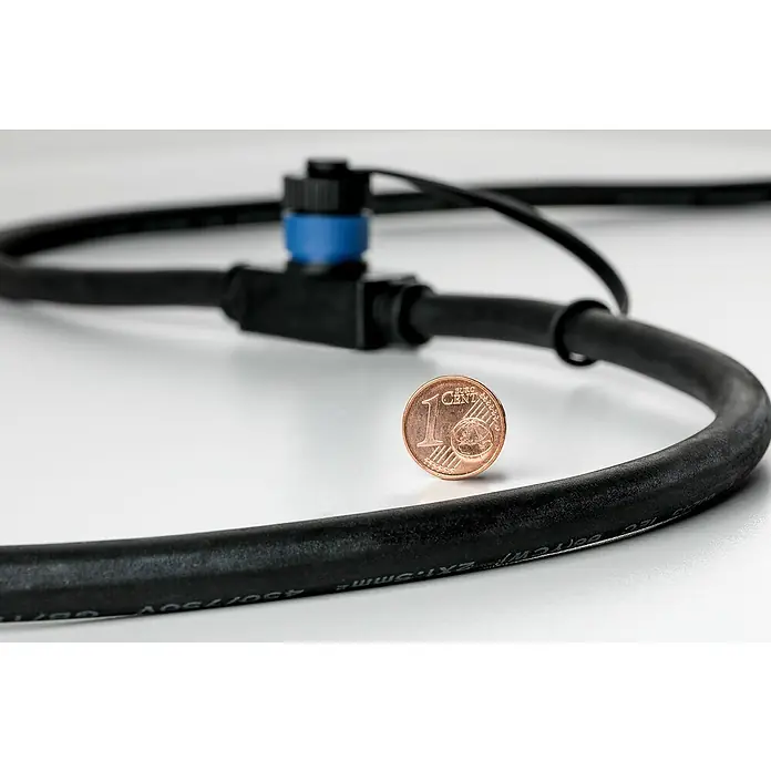Paulmann Plug & Shine Foco LED de jardín Plantini - 2,5 W, Estaca, Altura: 22,3 cm, 24 V - Primer plano