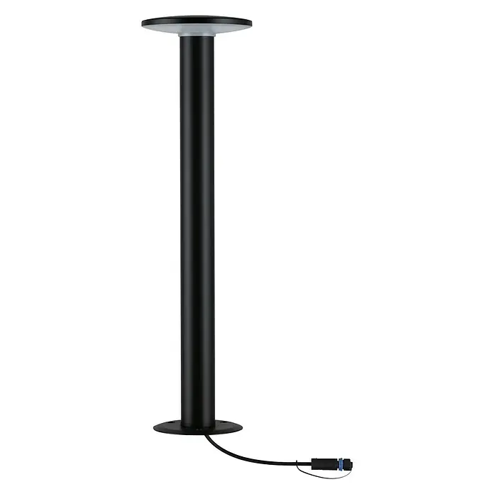 Paulmann Plug & Shine LED-Außenleuchte Plate - 1-flammig, 6 W, Warmweiß, IP44 - Vorderansicht