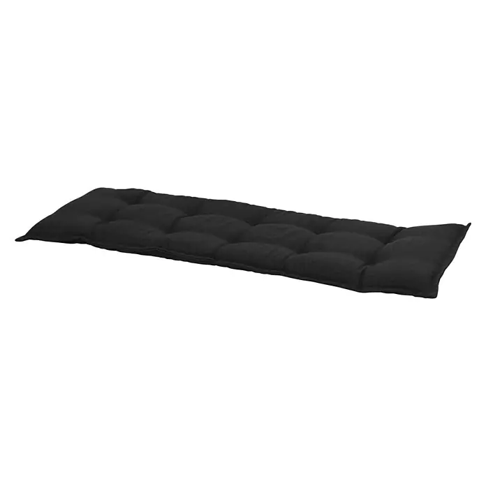 Sunfun Exclusive-Line Bankauflage - Anthrazit, 100 % Polyester, Länge: 140 cm - Diagonale Ansicht