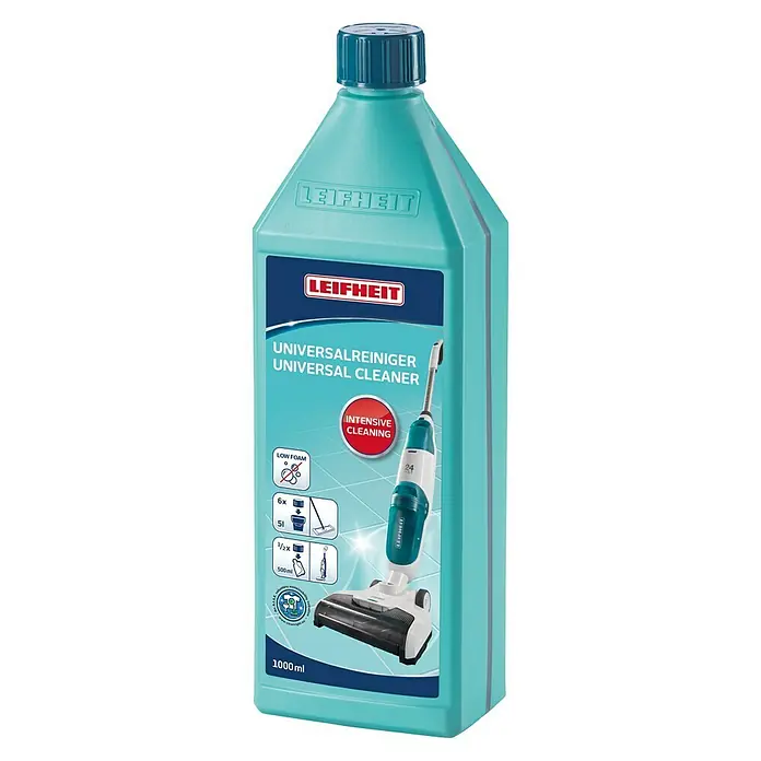 Leifheit Universalreiniger - 1 l, Passend für:  Leifheit Akku-Saugwischer Regulus Aqua PowerVac - Vorderansicht
