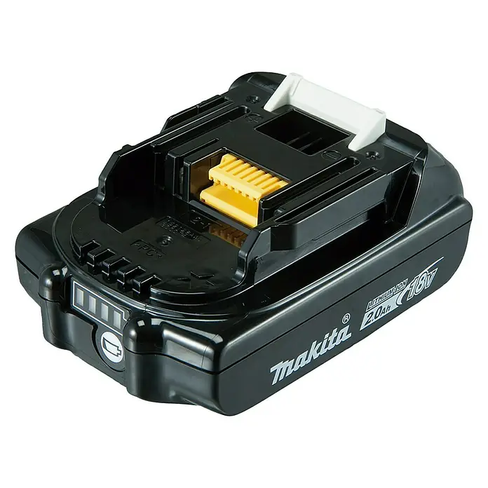 Makita Batería BL1820B - 18 V, 2 Ah - Vista angular