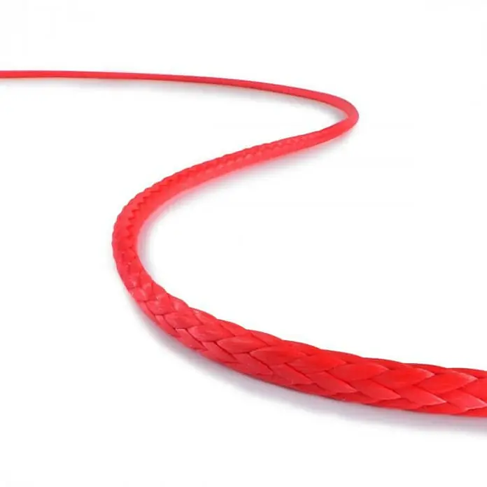 Robline Cabo a metros Ocean 3000 XG - Diámetro: 6 mm, Rojo, Dyneema SK78 - Primer plano