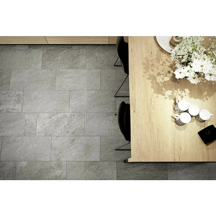 Porculanska pločica Regent Silver - 30 x 60 cm, Sive boje, Mat - Živopisni prikaz