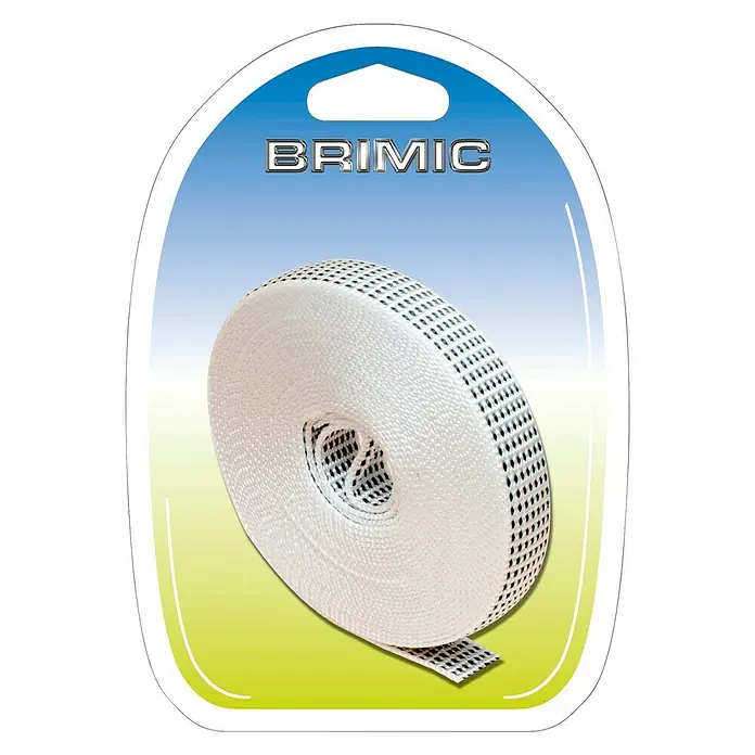 Micel Brimic Cinta para persiana PR 26 - L x An: 6 m x 18 mm, Blanco - Vista frontal