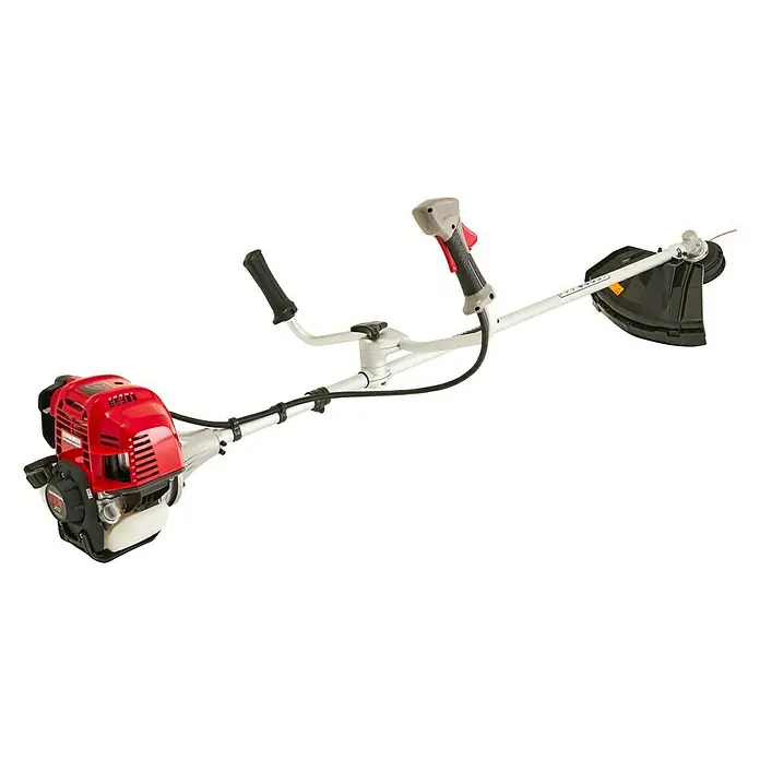Alpina Desbrozadora de gasolina BC 450 HD - 1,4 kW, Ancho de corte: Hilos de 45 cm/cuchilla de 25,5 cm - Vista angular