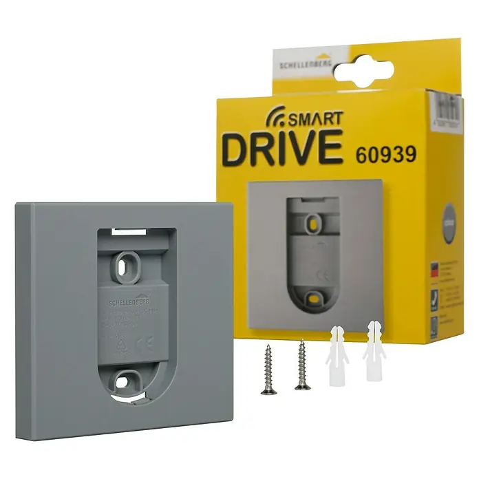 Schellenberg Wandhalterung für Handsender - Passend für: Schellenberg Funkhandsender Smart Drive - Diagonale Ansicht