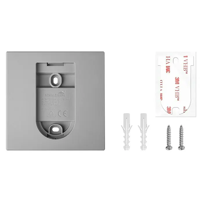 Schellenberg Wandhalterung für Handsender - Passend für: Schellenberg Funkhandsender Smart Drive - Vorderansicht