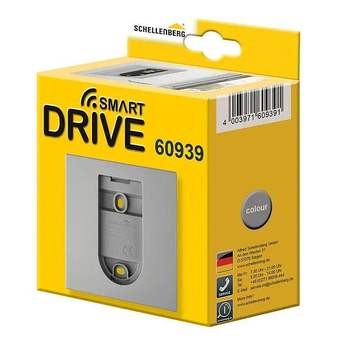 Schellenberg Wandhalterung für Handsender - Passend für: Schellenberg Funkhandsender Smart Drive - Diagonale Ansicht