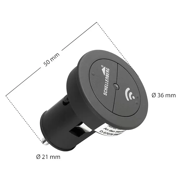 Schellenberg Funk-Autosender Smart Drive - Anzahl Kanäle: 2, 868,4 MHz