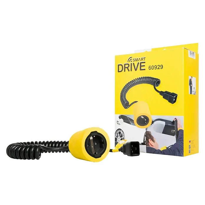 Schellenberg Spiralkabel - 2,8 m, Passend für: Schellenberg Garagentorantrieb Smart Drive L, Schellenberg Garagentorantrieb Smart Drive XL - Diagonale Ansicht