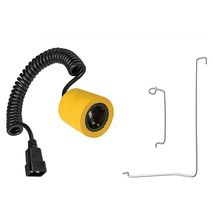 Schellenberg Spiralkabel - 2,8 m, Passend für: Schellenberg Garagentorantrieb Smart Drive L, Schellenberg Garagentorantrieb Smart Drive XL - Diagonale Ansicht