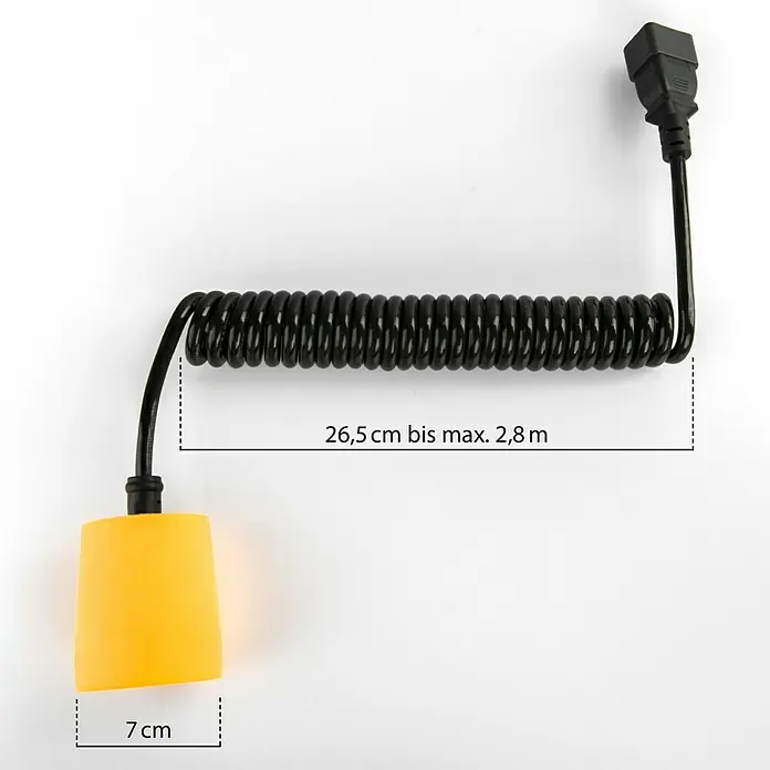 Schellenberg Spiralkabel - 2,8 m, Passend für: Schellenberg Garagentorantrieb Smart Drive L, Schellenberg Garagentorantrieb Smart Drive XL