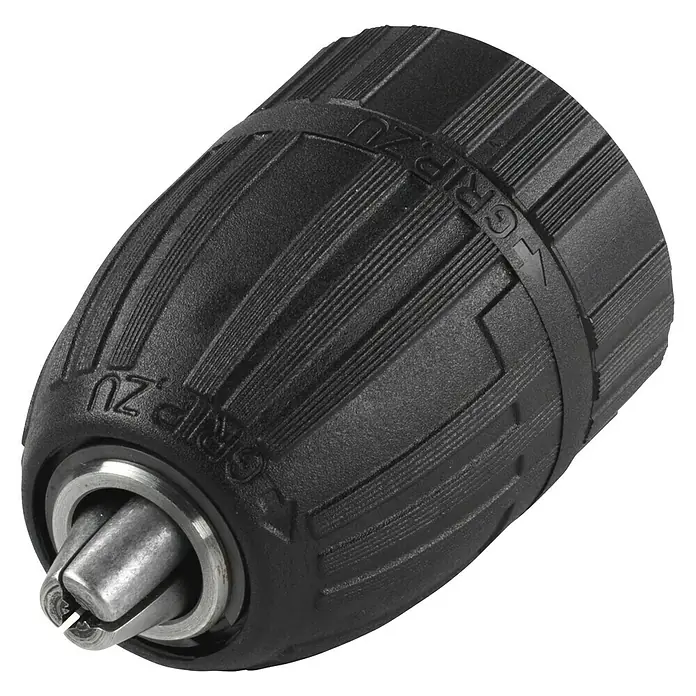 Wolfcraft Schnell-Spannbohrfutter - Antriebsgröße: ½″, Spannbereich: 1,5 mm - 13 mm - Diagonale Ansicht