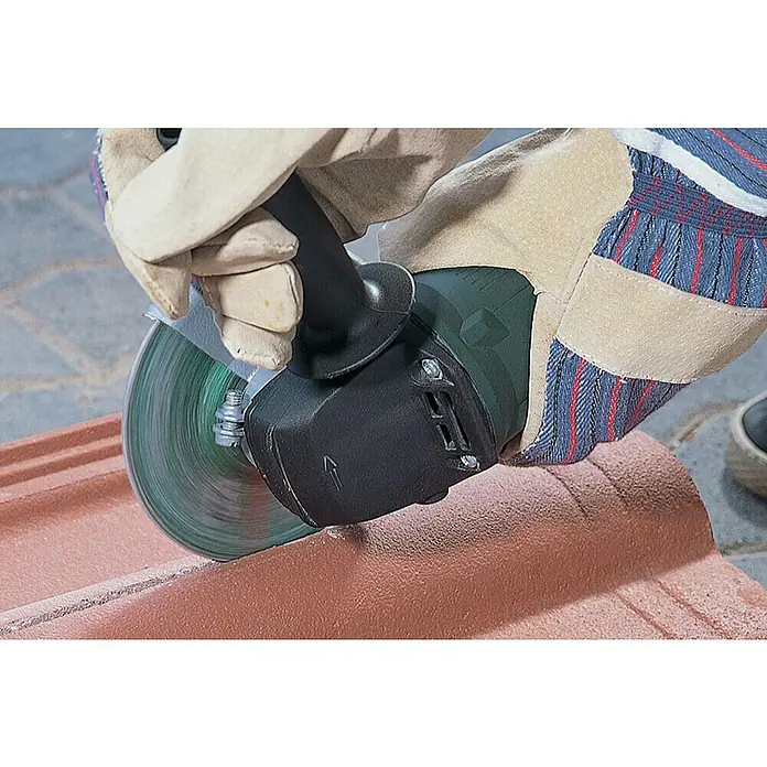 Wolfcraft Trennscheibe - 230 mm, 1 Stk., Geeignet für: Stein, Gekröpft - Anwendungsbeispiel