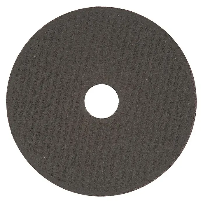 Wolfcraft Trennscheibe - Geeignet für: Stahl, Durchmesser: 125 mm, Bohrung: 22,22 mm - Draufsicht
