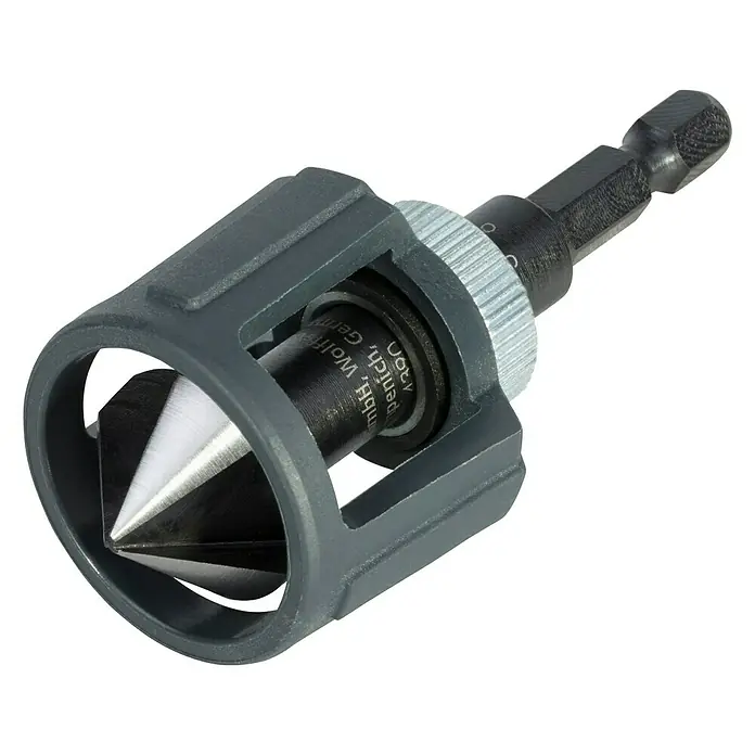 Wolfcraft Kegelsenker mit Tiefenstopp - Durchmesser: 20 mm - Diagonale Ansicht