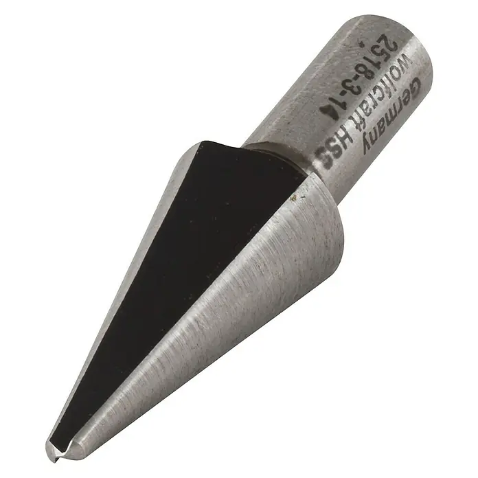 Wolfcraft Lochfräser - Durchmesser: 3 mm - 13,5 mm, Durchmesser Schaft: 8 mm - Diagonale Ansicht