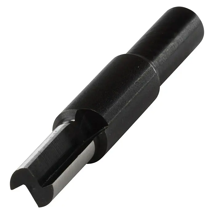 Wolfcraft Nutfräser - Nutbreite: 8 mm, Durchmesser Schaft: 8 mm, Werkzeugstahl - Diagonale Ansicht