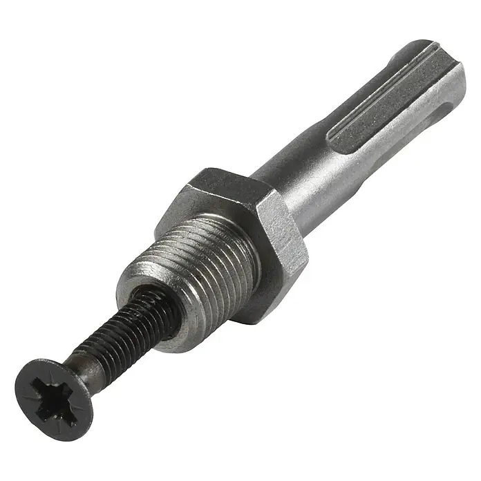 Wolfcraft SDS-Plus Adapter - ½″ - Diagonale Ansicht