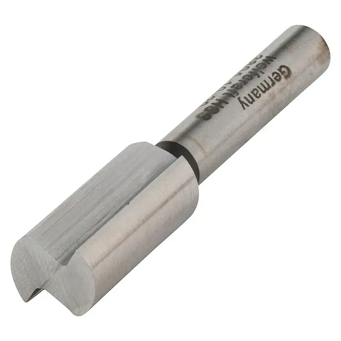 Wolfcraft Nutfräser - Nutbreite: 10 mm, Durchmesser Schaft: 6 mm - Diagonale Ansicht