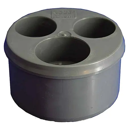 Tecnoagua  Tapón PVC reducción triple M-H