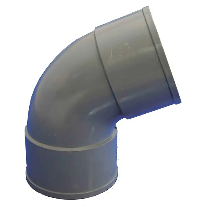 Tecnoagua Codo PVC H-H - 32 mm, 67 ° - Vista de perfil derecho