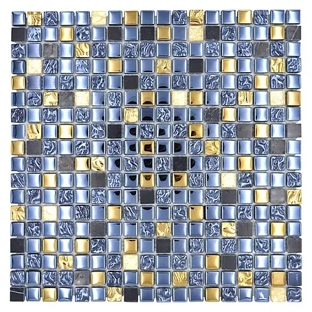 Mozaïektegel vierkant glas Mix XCM M650